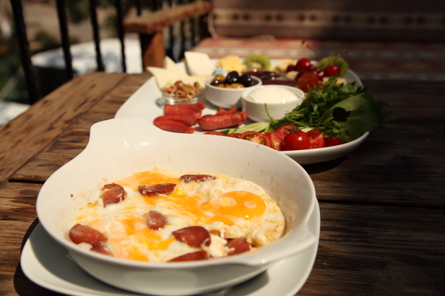 Try a traditional Turkish breakfast